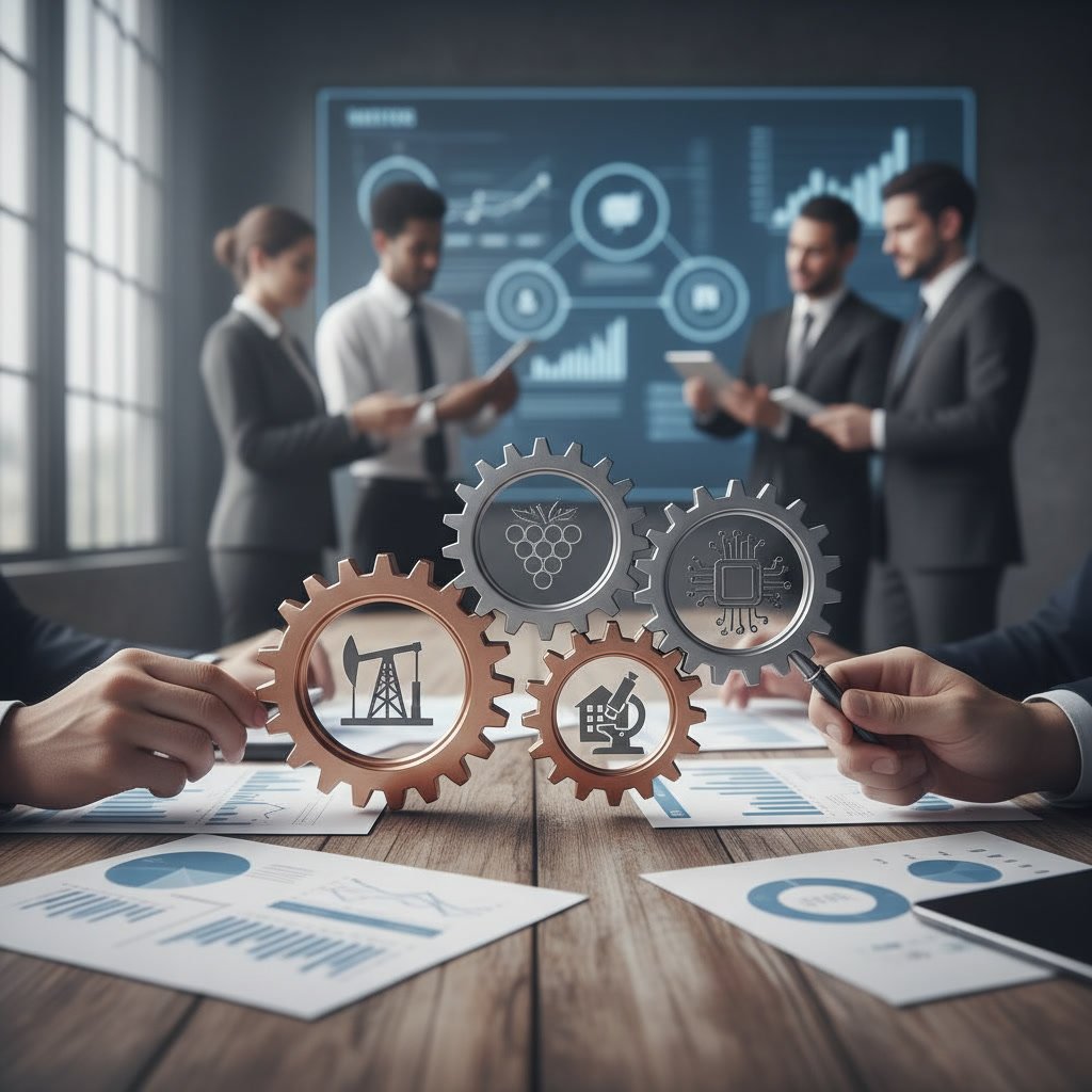 Lender reviewing business funding application with financial documents